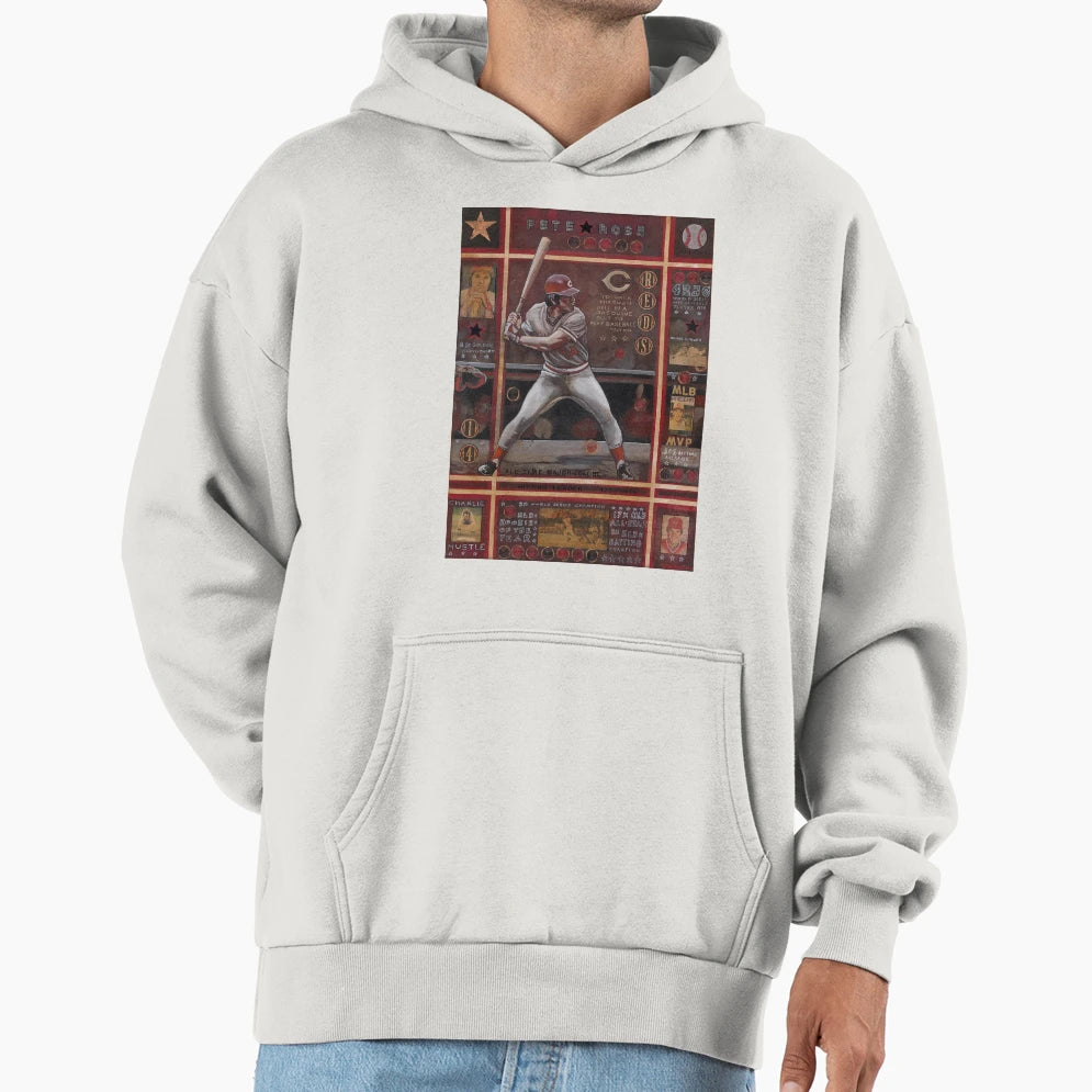 Pete Rose Hoodie - Fun Novelty Design Unisex - T-Shirt, Sweatshirt, Hoodie