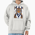 Animal Pattern Tiger Hoodie - Unique Graphic for Adults - T-Shirt, Sweatshirt, Hoodie