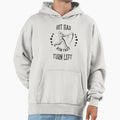 Hit Hard Run Fast Turn Left Baseball T-Shirt - Graphic Print for Adults - T-Shirt, Sweatshirt, Hoodie