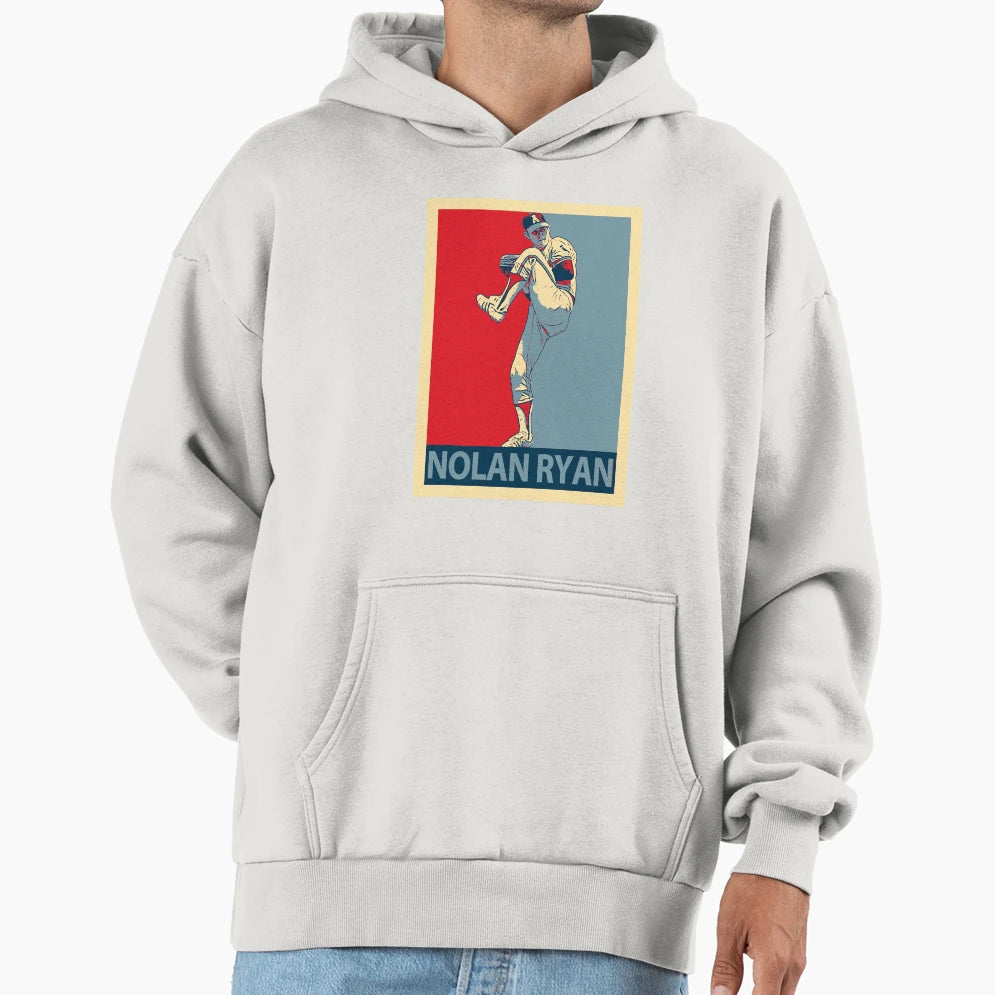 Nolan Ryan Legend Fight Hoodie - Aesthetic Graphic Unisex - T-Shirt, Sweatshirt, Hoodie