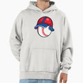 Baseball Ball Mascotte Hoodie - Fun Novelty Design for Adults - T-Shirt, Sweatshirt, Hoodie