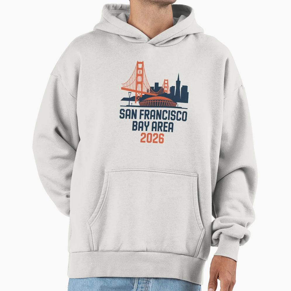 San Francisco Bay Area Golden Gate T-Shirt - Minimalist Print Men Women - T-Shirt, Sweatshirt, Hoodie