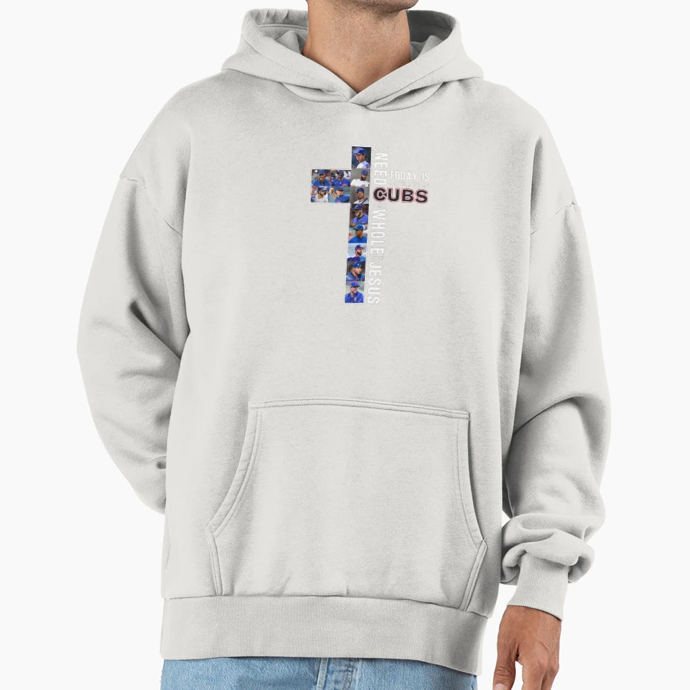 All I Need Todays Is Litle Bit Cubs And Hoodie - Graphic Print Men Women - T-Shirt, Sweatshirt, Hoodie