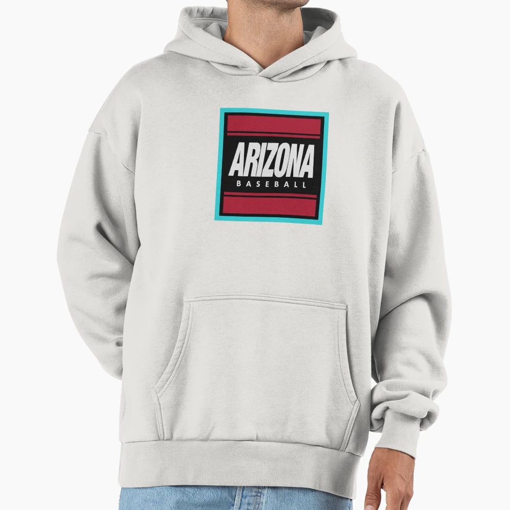 Arizona Baseball Hoodie - Graphic Print for Adults - T-Shirt, Sweatshirt, Hoodie