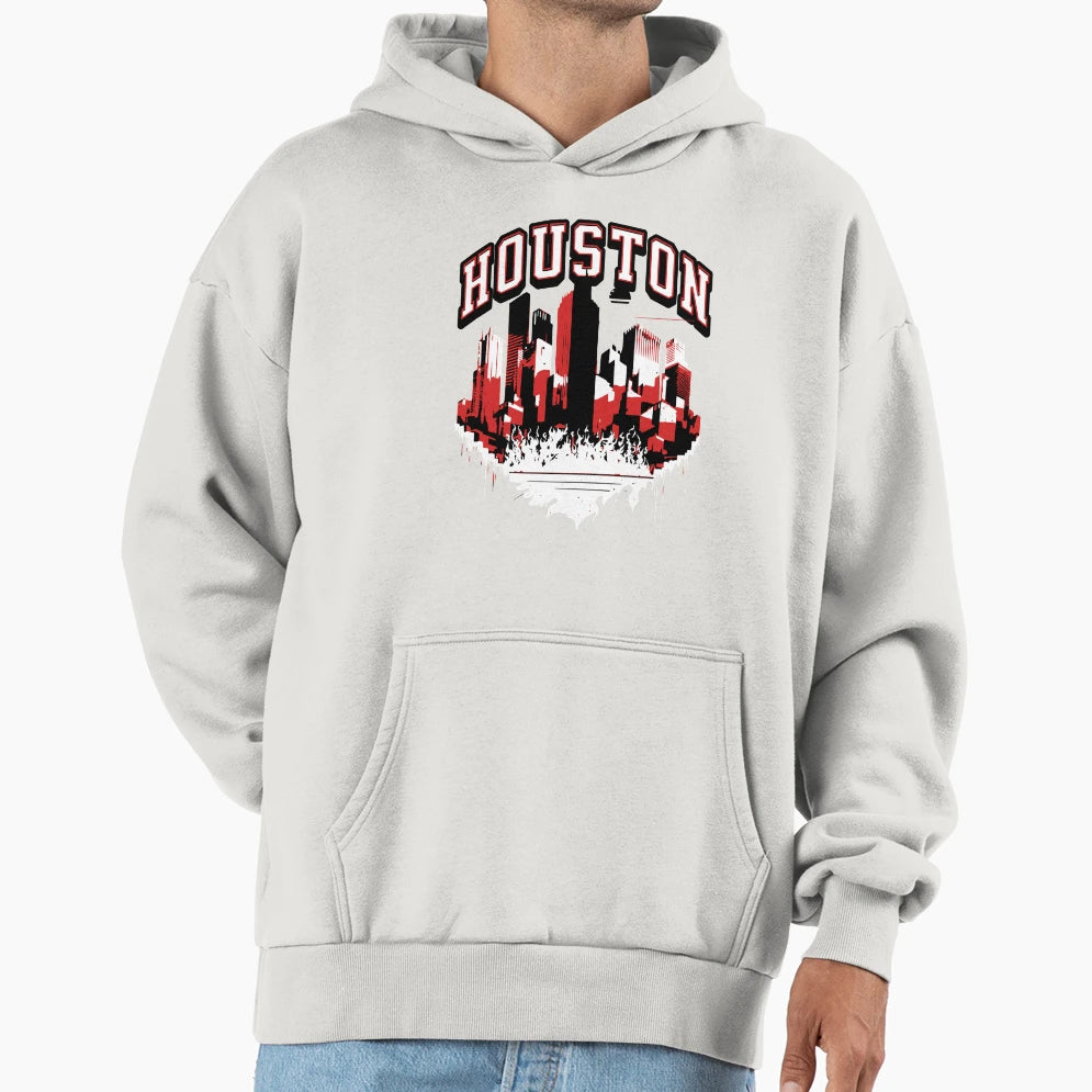 Houston Hoodie - Casual Everyday Wear for Adults - T-Shirt, Sweatshirt, Hoodie
