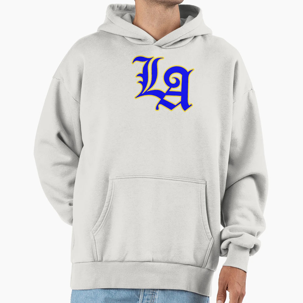 La Familia La Rams Logo Yellow Hoodie - Fun Novelty Design Unisex - T-Shirt, Sweatshirt, Hoodie