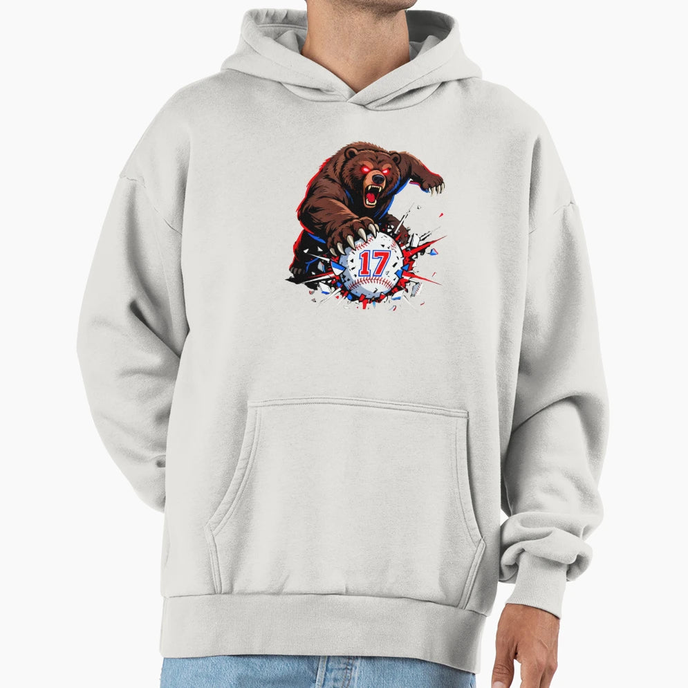 Super Clark Cubs Hoodie - Novelty Apparel for Adults - T-Shirt, Sweatshirt, Hoodie