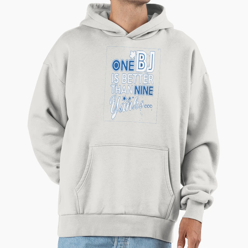 Bj Is Better Than Yank Hoodie - Unique Graphic Unisex - T-Shirt, Sweatshirt, Hoodie
