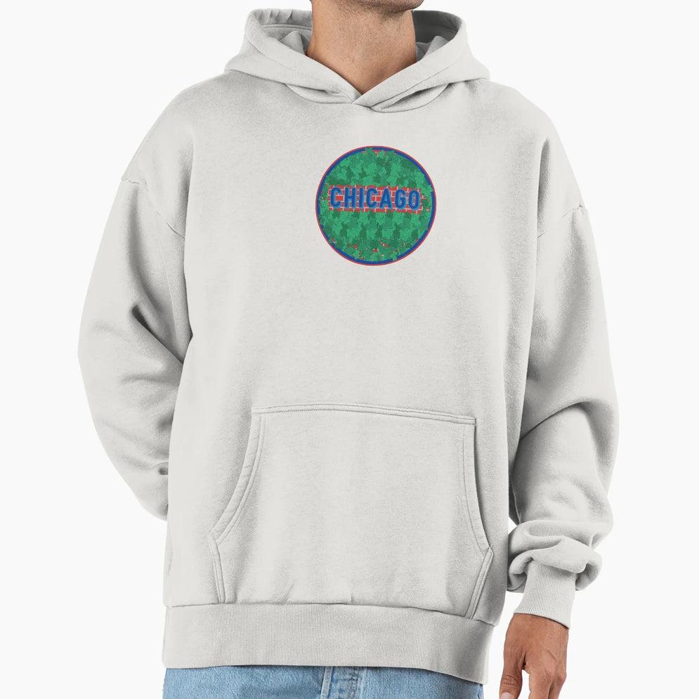 Chicago Ivy Crest Hoodie - Graphic Print Unisex - T-Shirt, Sweatshirt, Hoodie