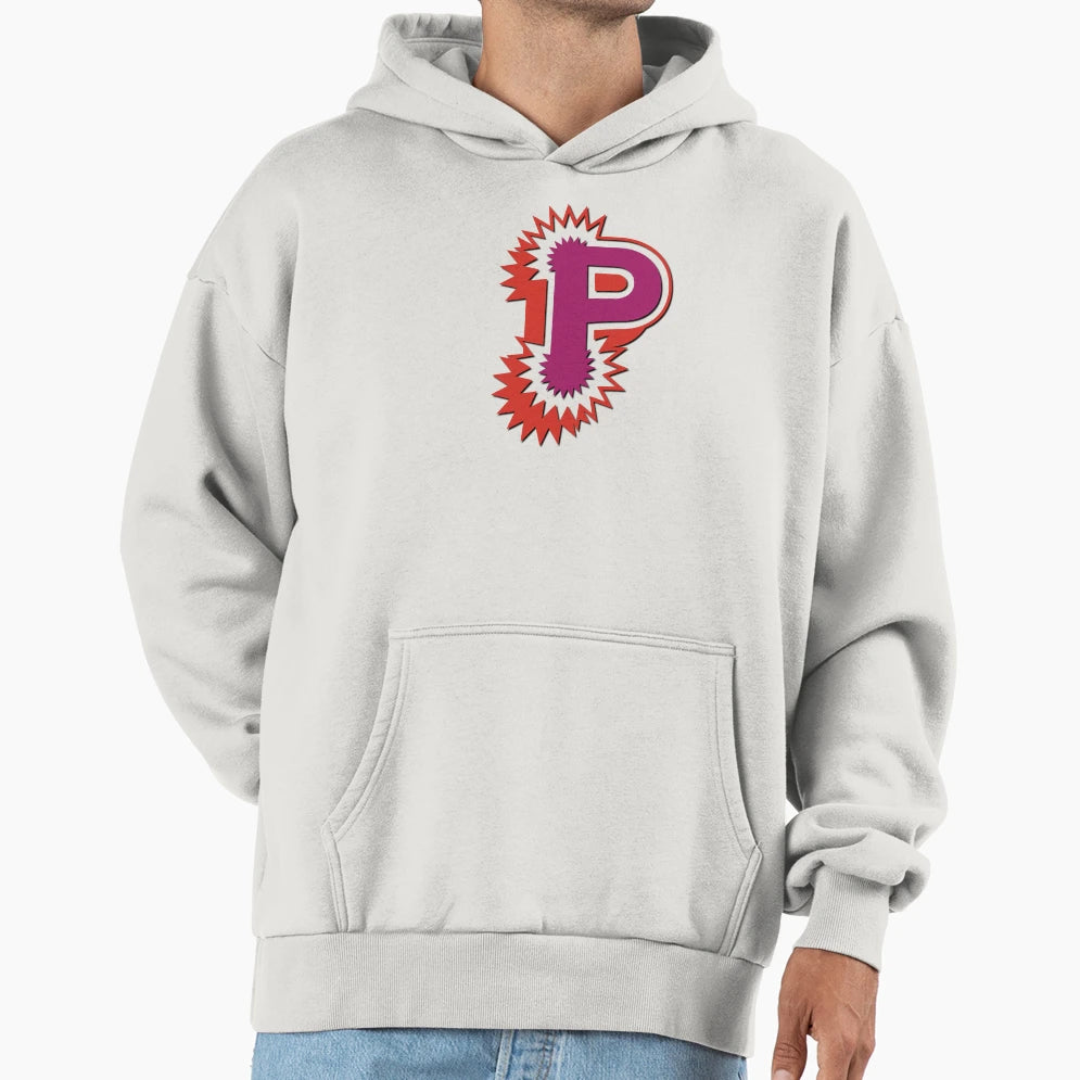 P Initial Letter P Hoodie - Streetwear Style Unisex - T-Shirt, Sweatshirt, Hoodie