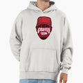 Ken Griffey Jr Player Silhouette Red Hoodie - Aesthetic Graphic Unisex - T-Shirt, Sweatshirt, Hoodie