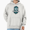 Philadelphia 10 Emblem Hoodie - Streetwear Style Men Women - T-Shirt, Sweatshirt, Hoodie
