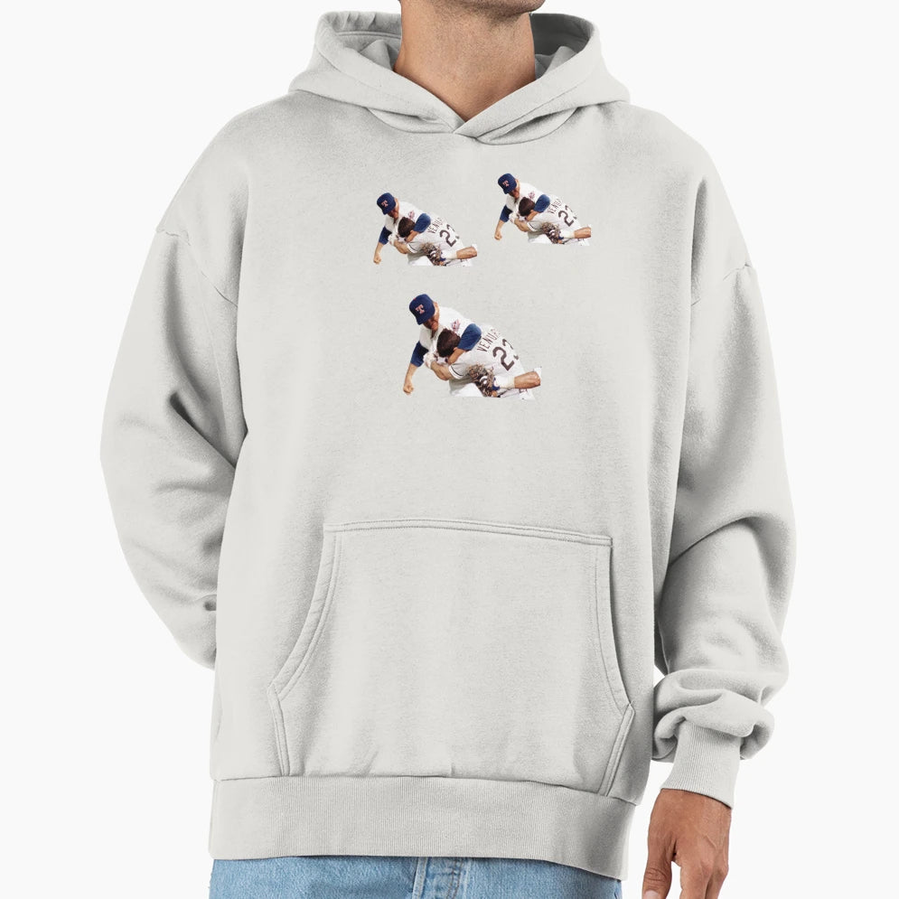 Nolan Ryan Fight Hoodie - Casual Everyday Wear Unisex - T-Shirt, Sweatshirt, Hoodie
