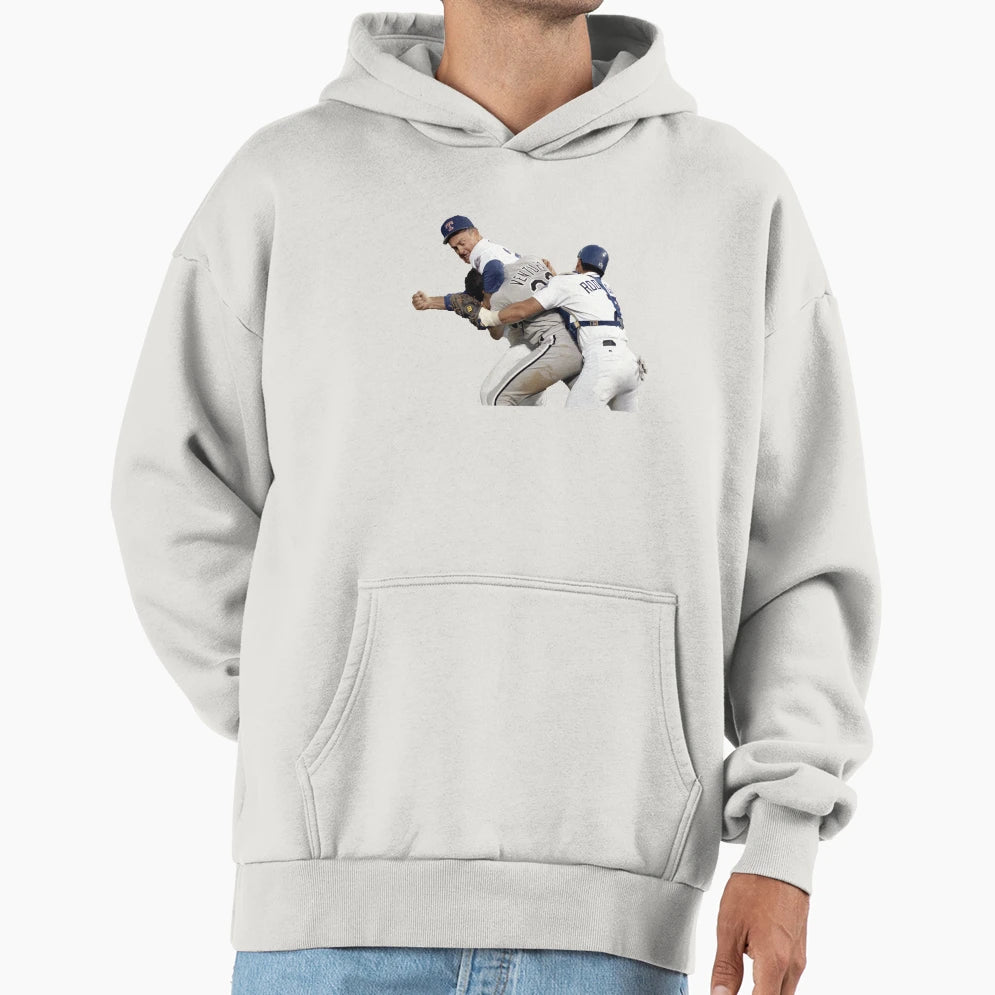 Nolan Ryan Fight Hoodie - Unique Graphic Men Women - T-Shirt, Sweatshirt, Hoodie