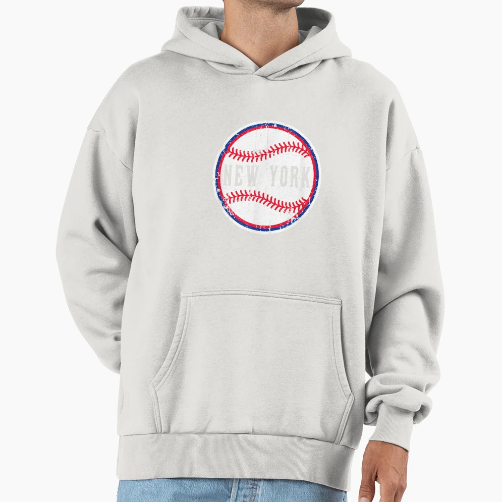 New York Ny City Baseball Met Gameday Hoodie - Trendy Graphic Men Women - T-Shirt, Sweatshirt, Hoodie