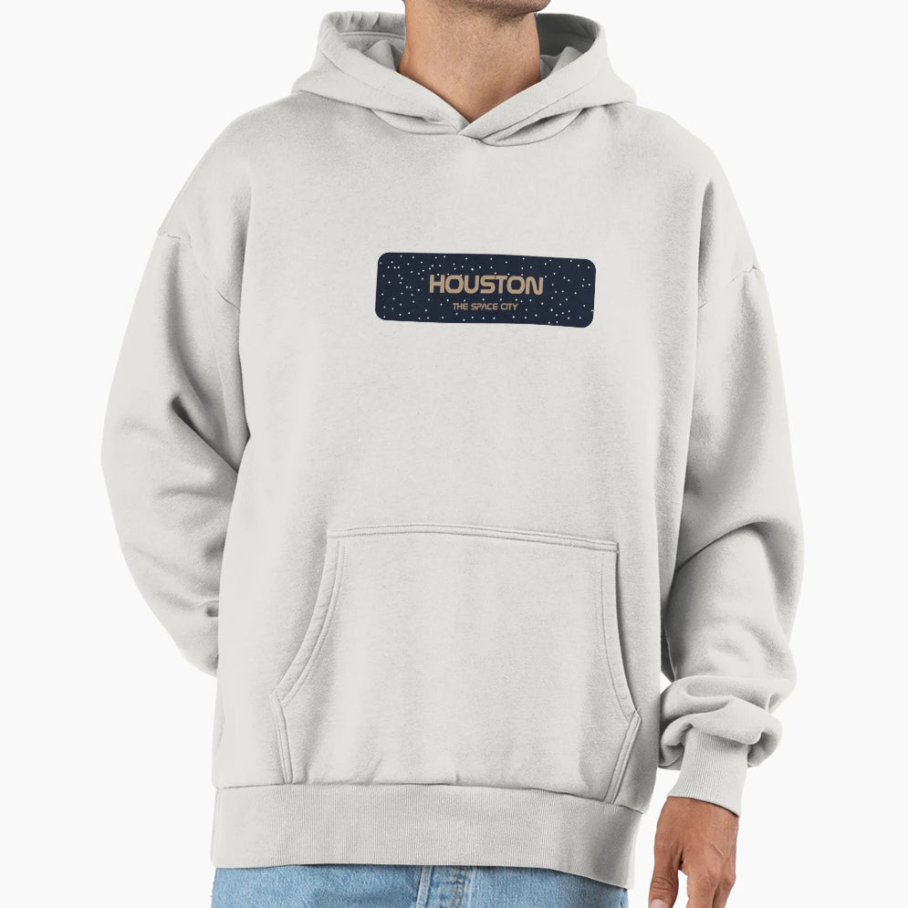 Houston Space City Hoodie - Fun Novelty Design Unisex - T-Shirt, Sweatshirt, Hoodie