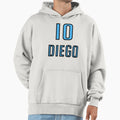 Legends Argentina Diego 10 Hoodie - Trendy Graphic Men Women - T-Shirt, Sweatshirt, Hoodie
