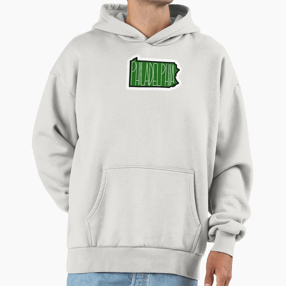 Philadelphia Pennsylvania Hoodie - Minimalist Print Unisex - T-Shirt, Sweatshirt, Hoodie