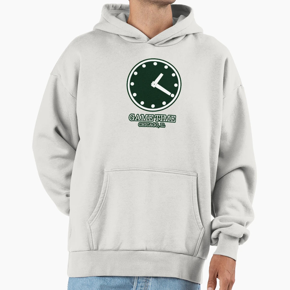 Game Time Chicago Scoreboard Hoodie - Novelty Apparel Unisex - T-Shirt, Sweatshirt, Hoodie
