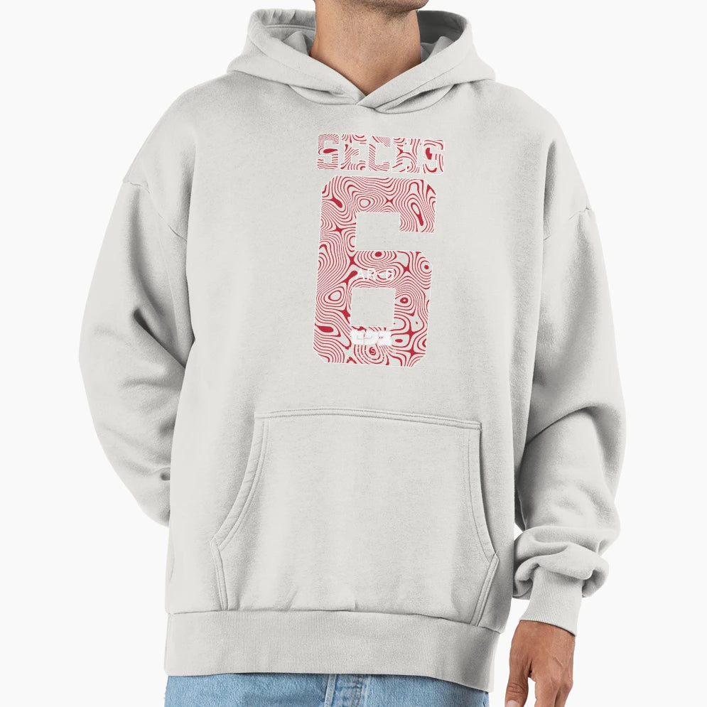 Sechs V2 Hoodie - Novelty Apparel Unisex - T-Shirt, Sweatshirt, Hoodie