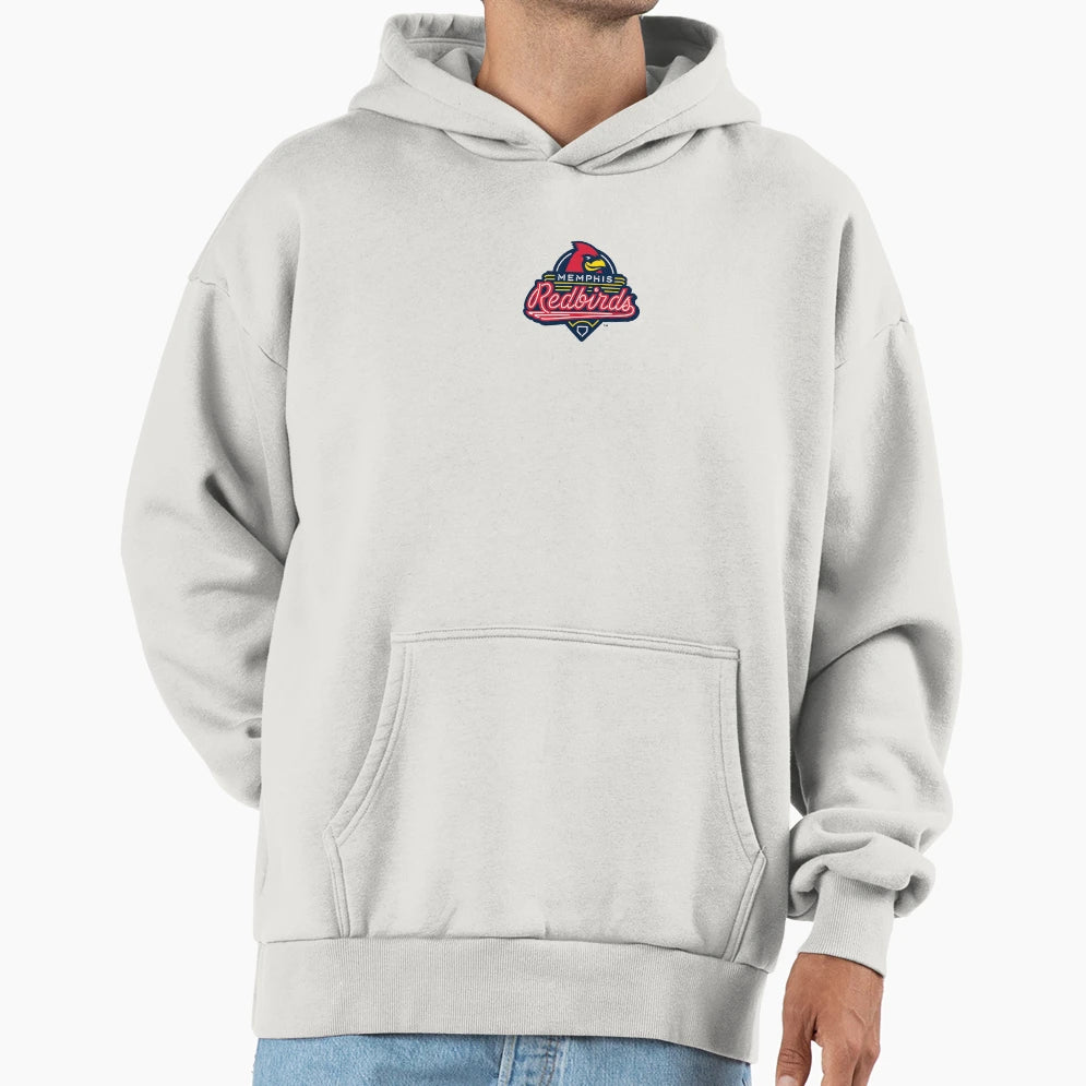 Memphis Redbirds Hoodie - Novelty Apparel for Adults - T-Shirt, Sweatshirt, Hoodie