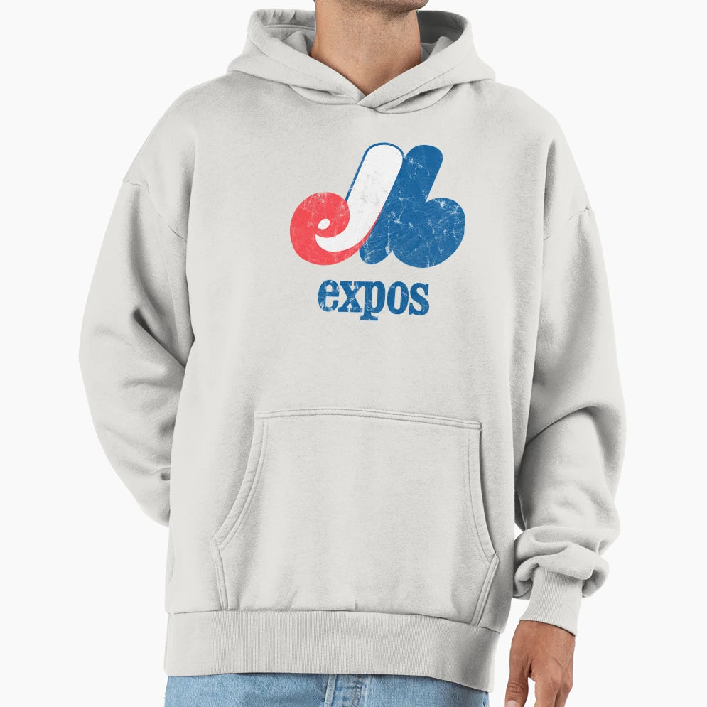 Montreal Expos Baseball Hoodie - Aesthetic Graphic Men Women - T-Shirt, Sweatshirt, Hoodie