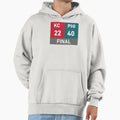 Super Bowl Final Score Hoodie - Fun Novelty Design Unisex - T-Shirt, Sweatshirt, Hoodie