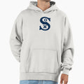 Blue White Pitch Hoodie - Streetwear Style Men Women - T-Shirt, Sweatshirt, Hoodie
