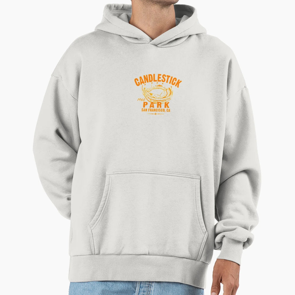 Candlestick Park Baseball San Francisco Hoodie - Custom Art Print Unisex - T-Shirt, Sweatshirt, Hoodie