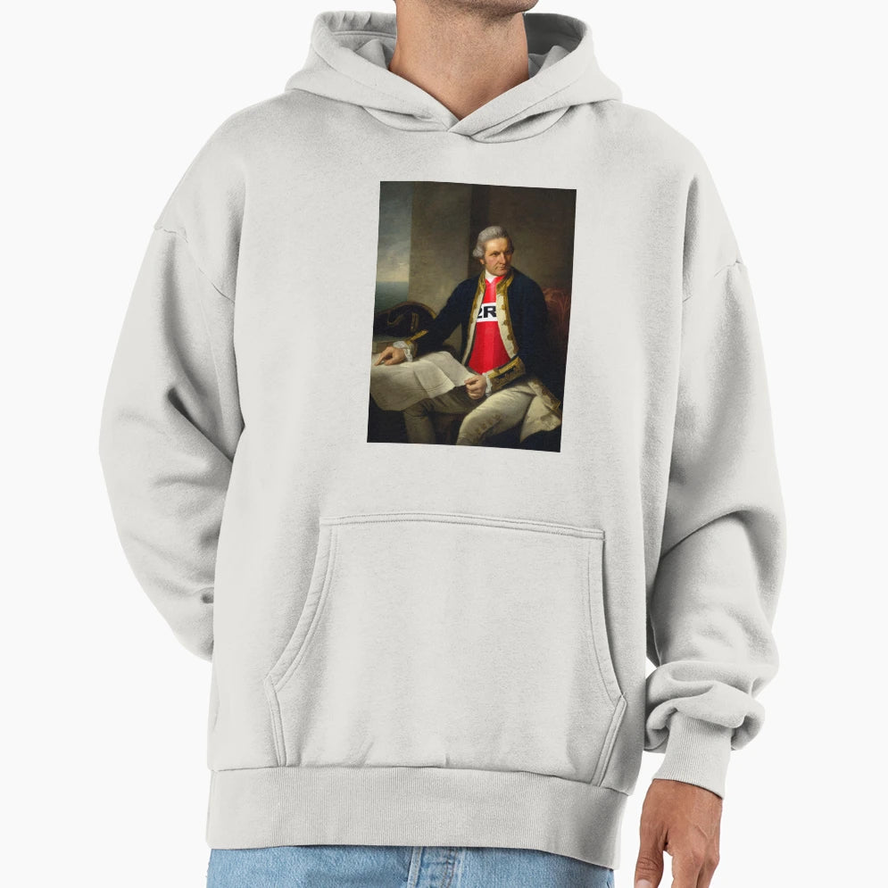 Captain Cook Middlesbrough Football T-Shirt - Unique Graphic for Adults - T-Shirt, Sweatshirt, Hoodie