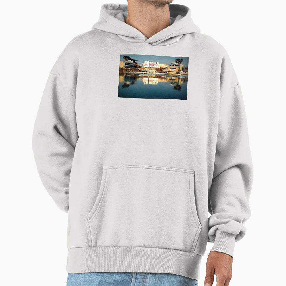 Heinz Field Pittsburgh Pa Hoodie - Custom Art Print Men Women - T-Shirt, Sweatshirt, Hoodie
