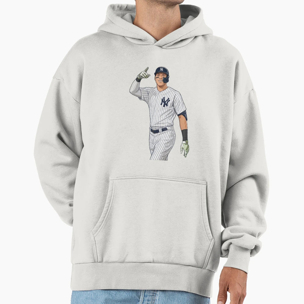 Aaron Judge Hoodie - Fun Novelty Design Unisex - T-Shirt, Sweatshirt, Hoodie