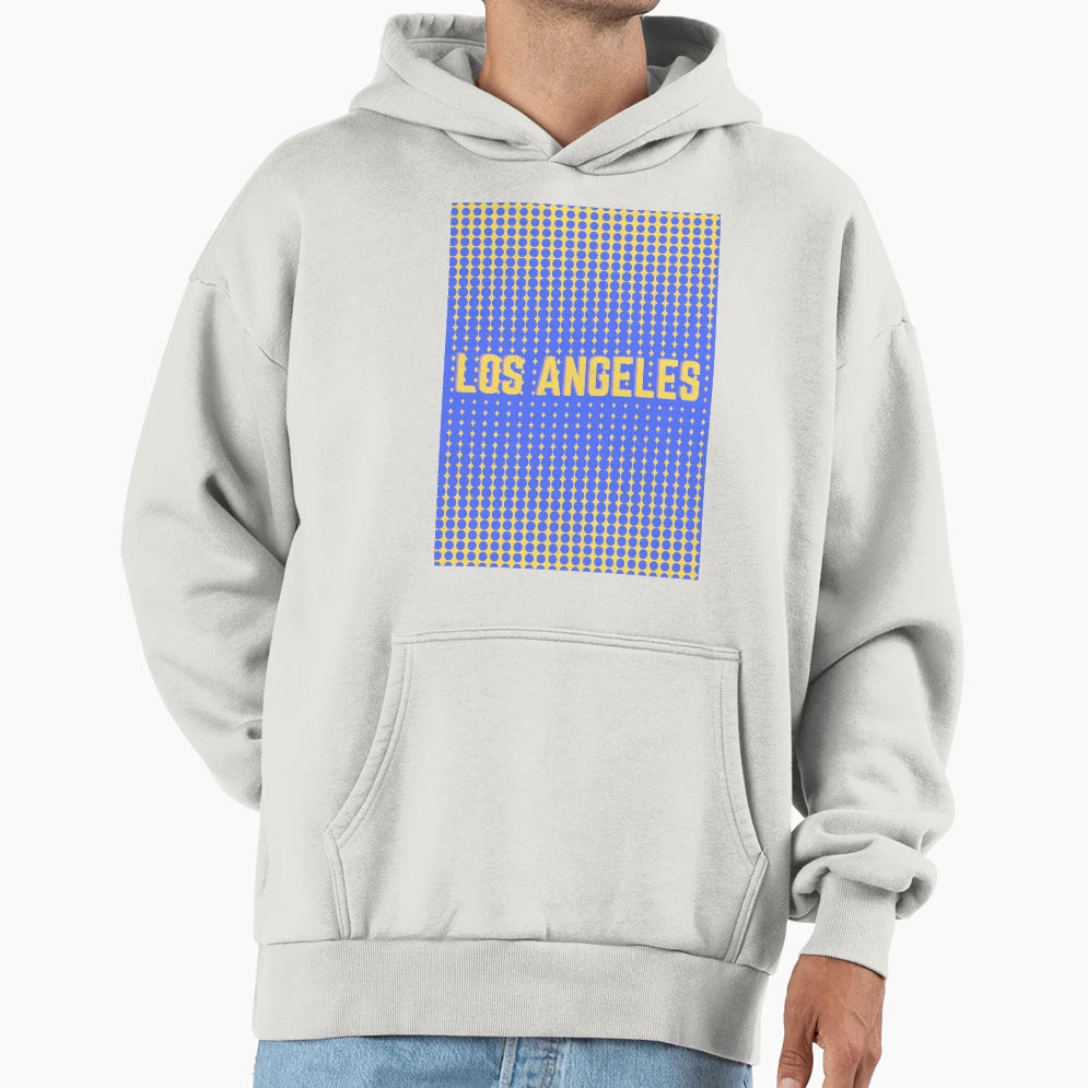 Los Angeles Dots 1 Hoodie - Trendy Graphic Unisex - T-Shirt, Sweatshirt, Hoodie
