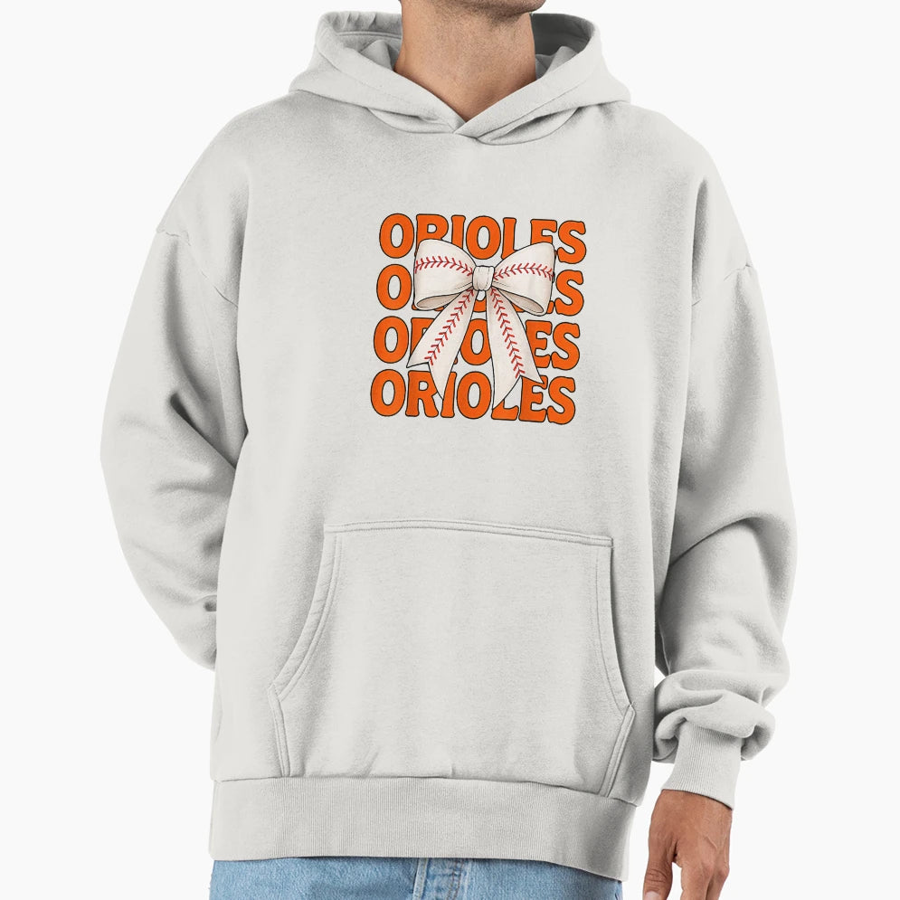 Cheer Oriole Gifts Hoodie - Aesthetic Graphic for Adults - T-Shirt, Sweatshirt, Hoodie