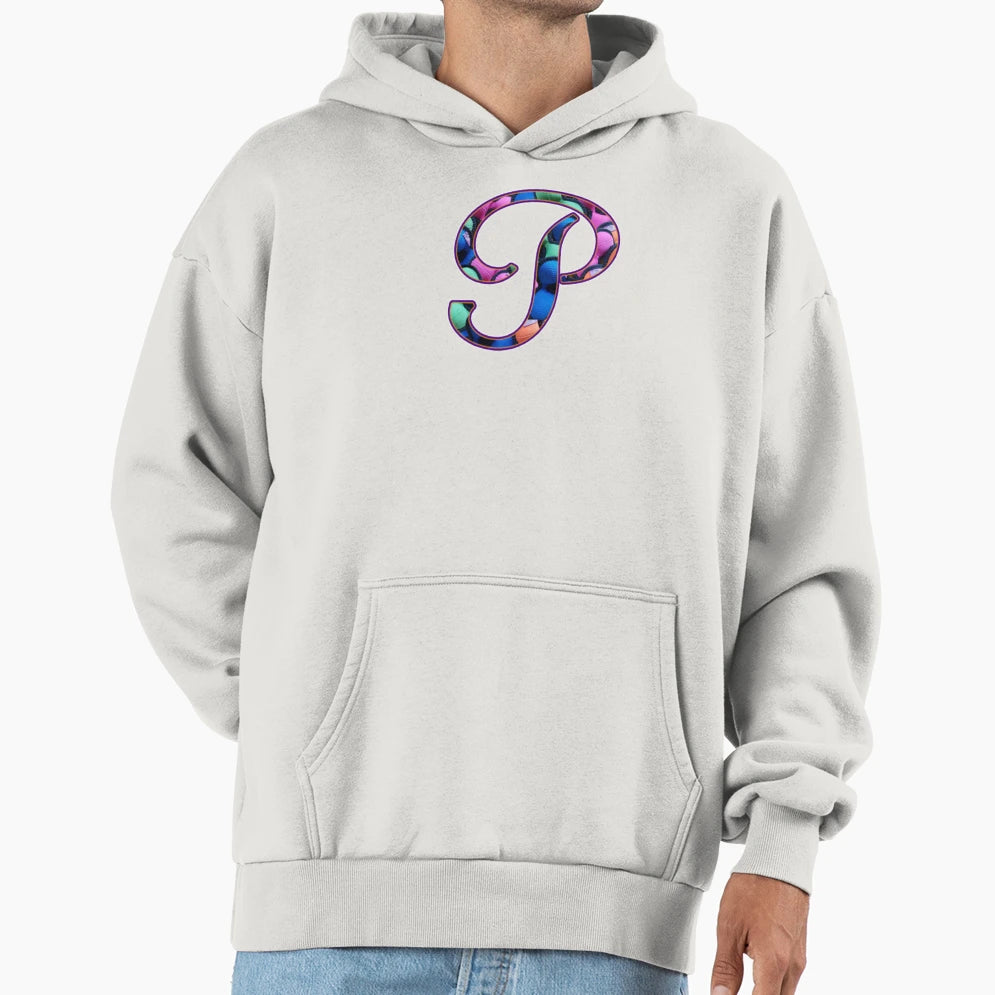 Puppingtons P Logo Hoodie - Aesthetic Graphic for Adults - T-Shirt, Sweatshirt, Hoodie