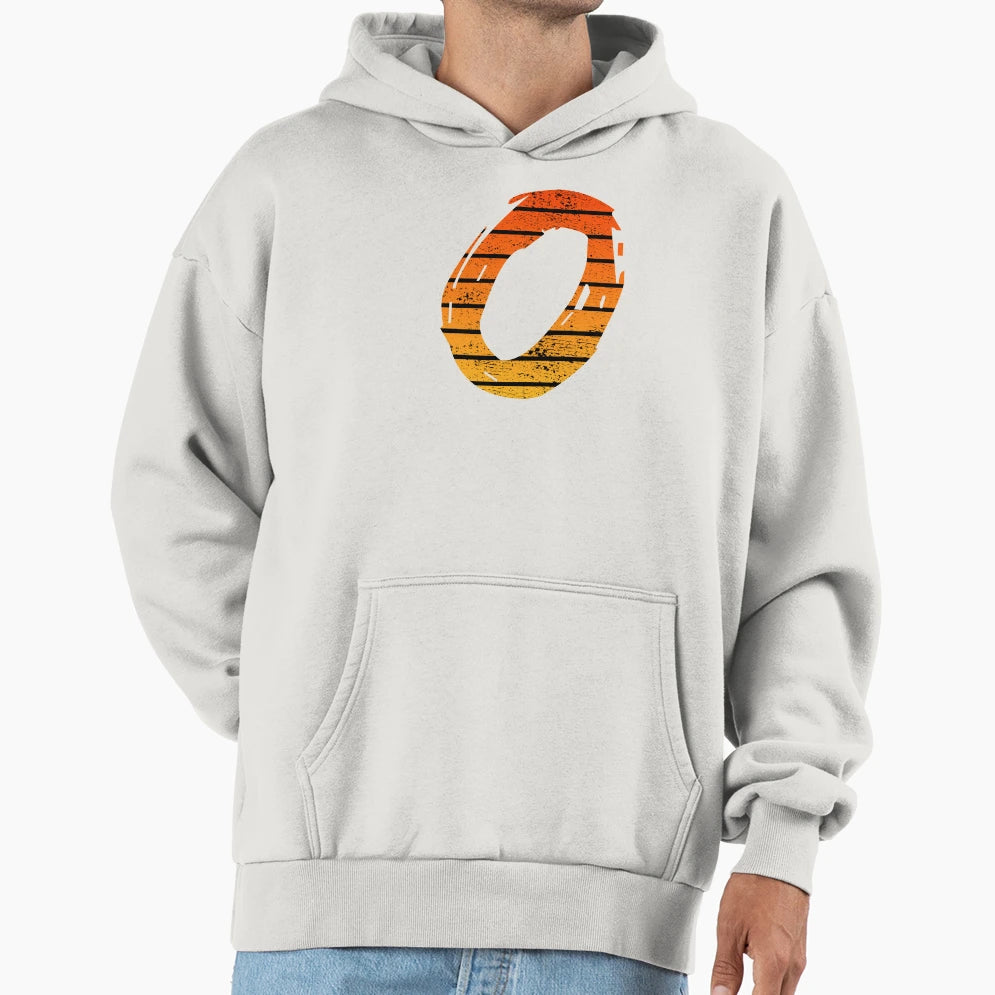 Letter O Initials Hoodie - Unique Graphic Unisex - T-Shirt, Sweatshirt, Hoodie