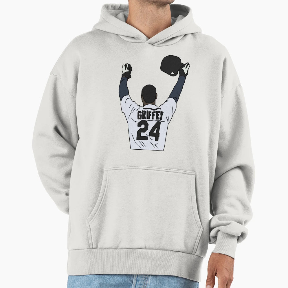 Ken Griffey Jr Celebration Hoodie - Trendy Graphic Men Women - T-Shirt, Sweatshirt, Hoodie
