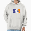 Mr Met Baseball League Logo Hoodie - Aesthetic Graphic Men Women - T-Shirt, Sweatshirt, Hoodie