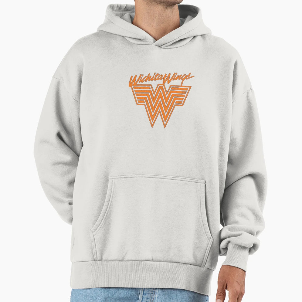 Wichita Wings Major Indoor Soccer League Hoodie - Novelty Apparel Unisex - T-Shirt, Sweatshirt, Hoodie