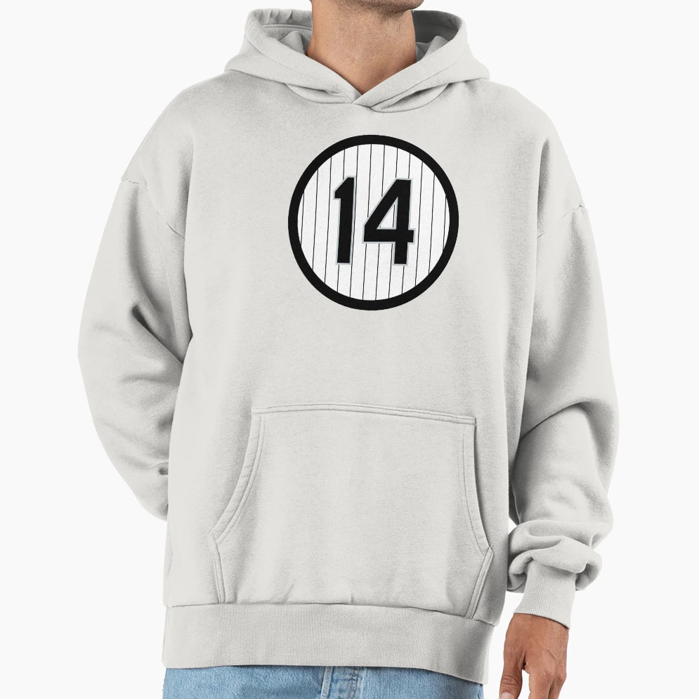 Paul Konerko 14 Jersey Number Hoodie - Trendy Graphic Unisex - T-Shirt, Sweatshirt, Hoodie