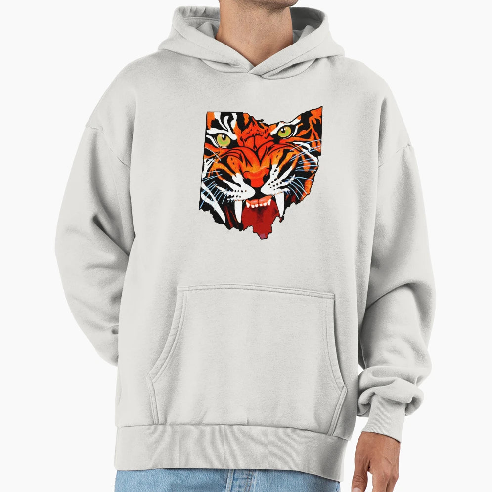 Ohio Bengal Hoodie - Streetwear Style Unisex - T-Shirt, Sweatshirt, Hoodie