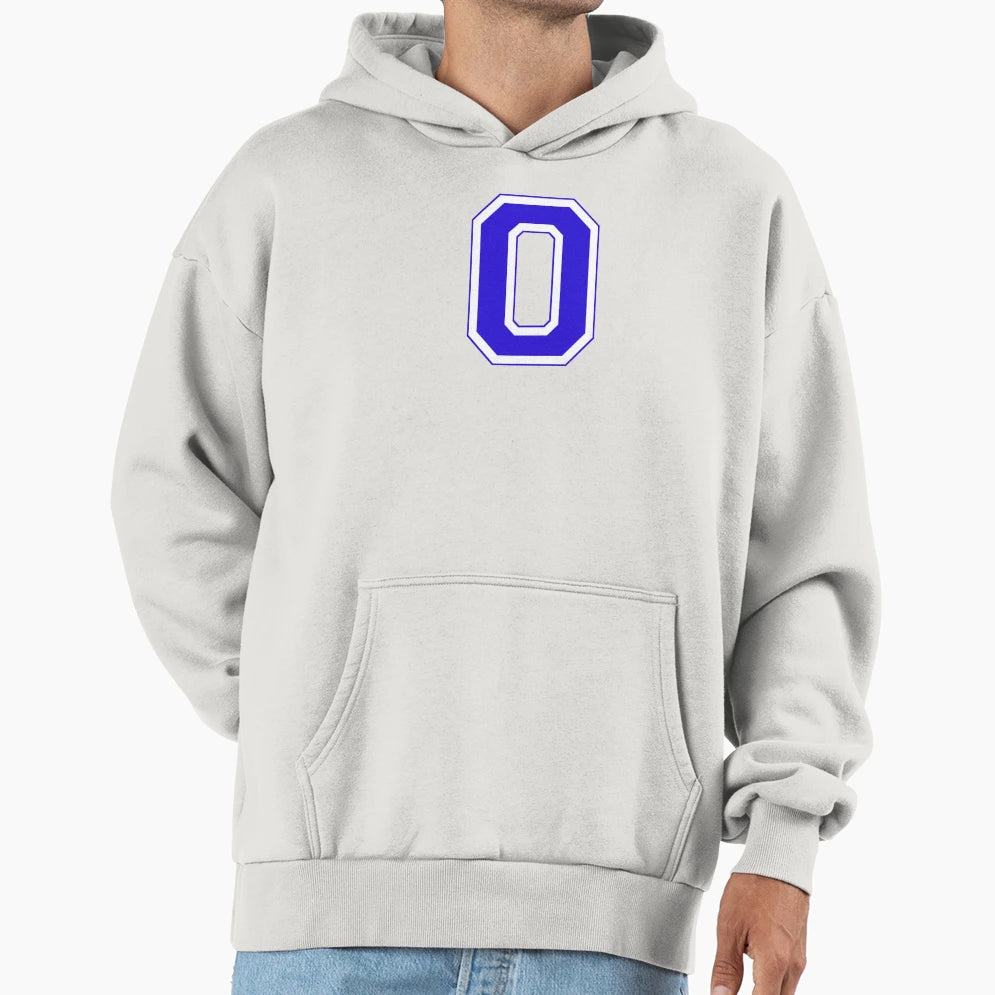 Varsity Letter O Hoodie - Streetwear Style Men Women - T-Shirt, Sweatshirt, Hoodie