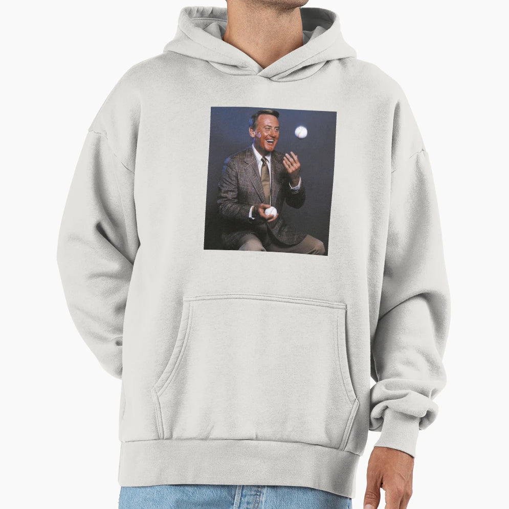 Wine Scully Hoodie - Trendy Graphic Men Women - T-Shirt, Sweatshirt, Hoodie