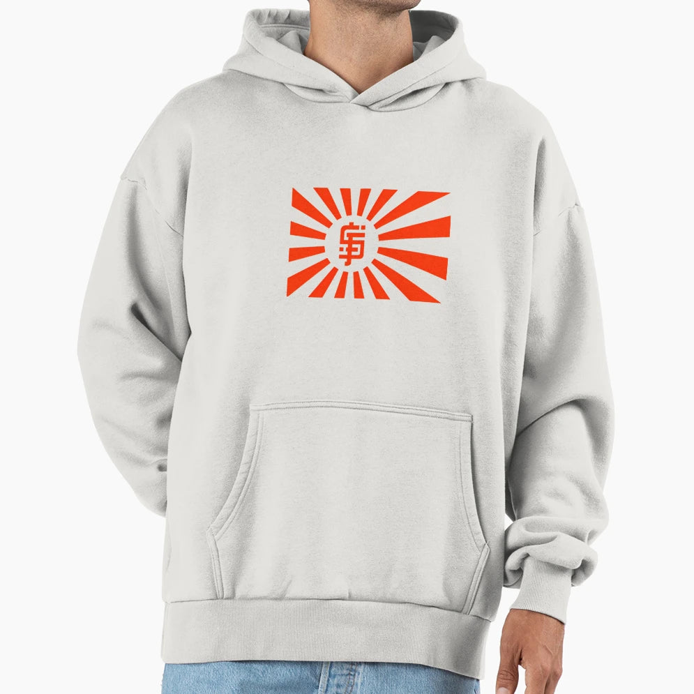 Giants Japanese War Flag T-Shirt - Trendy Graphic Men Women - T-Shirt, Sweatshirt, Hoodie
