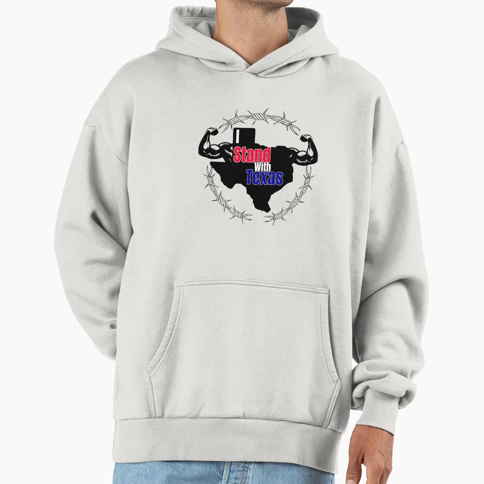 Stand Texas Hoodie - Minimalist Print Unisex - T-Shirt, Sweatshirt, Hoodie
