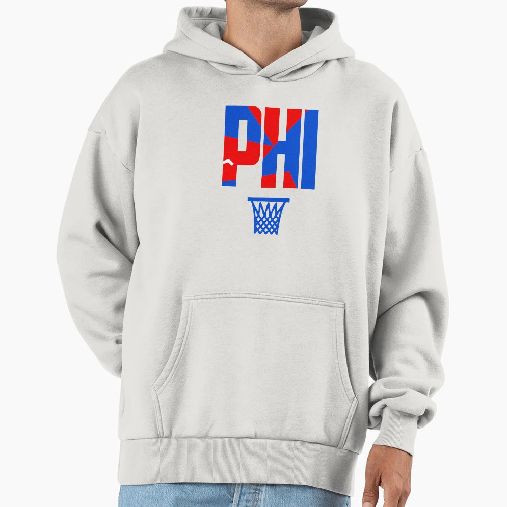 Phi Basketball Art Hoodie - Streetwear Style Unisex - T-Shirt, Sweatshirt, Hoodie