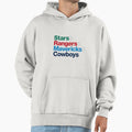 Dallas Sports Teams Hoodie - Minimalist Print Unisex - T-Shirt, Sweatshirt, Hoodie