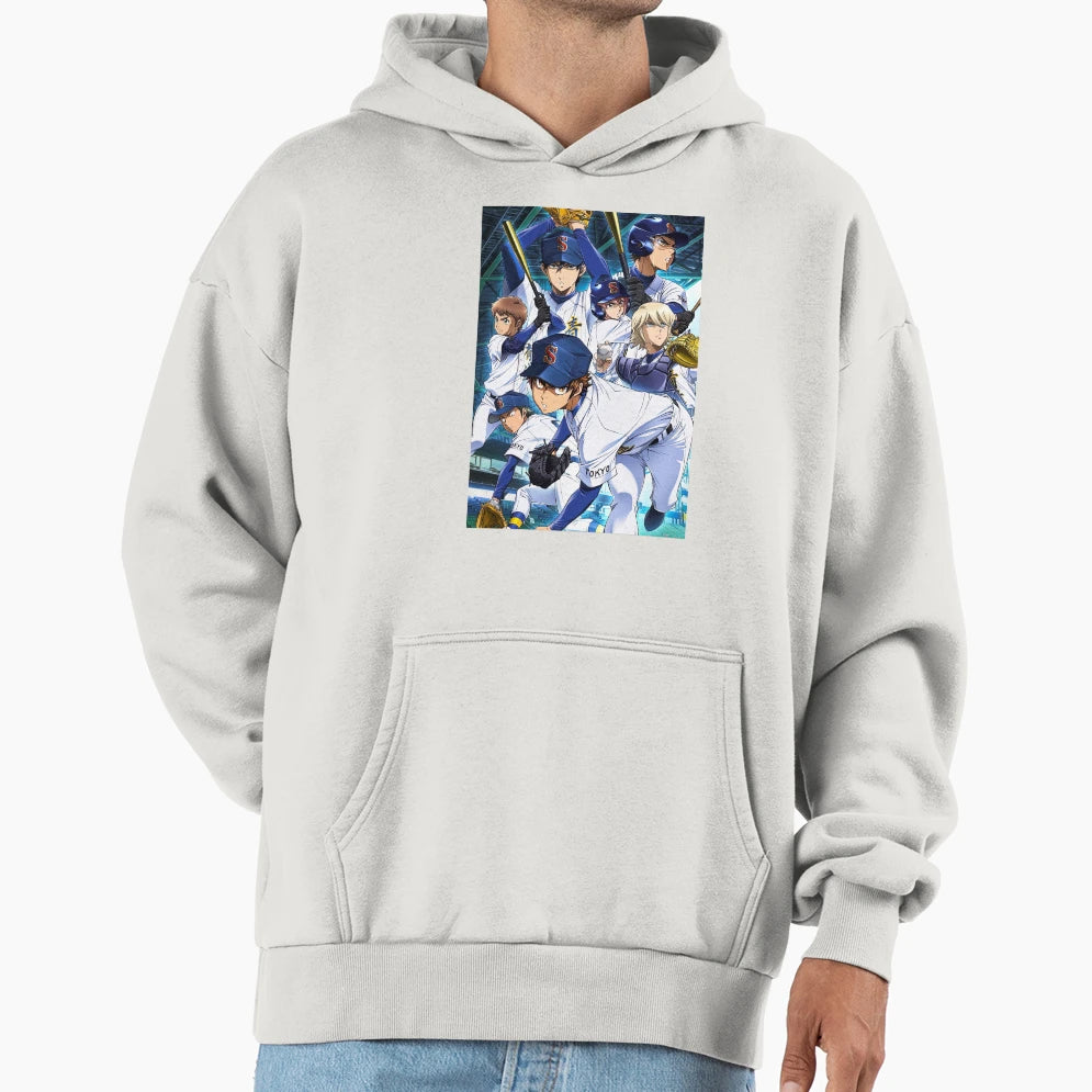 Diamond No Ace Team Hoodie - Minimalist Print Unisex - T-Shirt, Sweatshirt, Hoodie