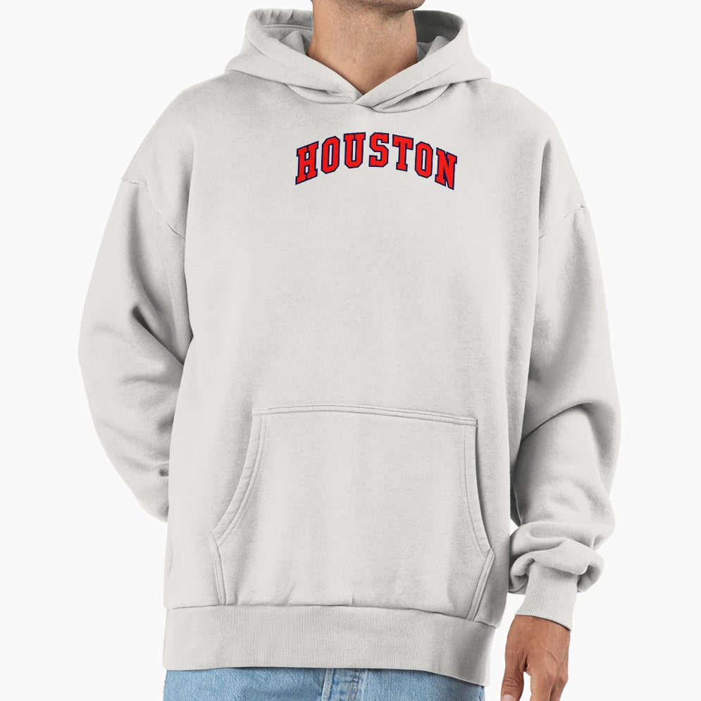 Houston Hoodie - Minimalist Print Unisex - T-Shirt, Sweatshirt, Hoodie