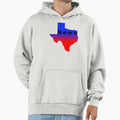 Iskybibblle Home Range Texas Red Blue2 Hoodie - Graphic Print Men Women - T-Shirt, Sweatshirt, Hoodie